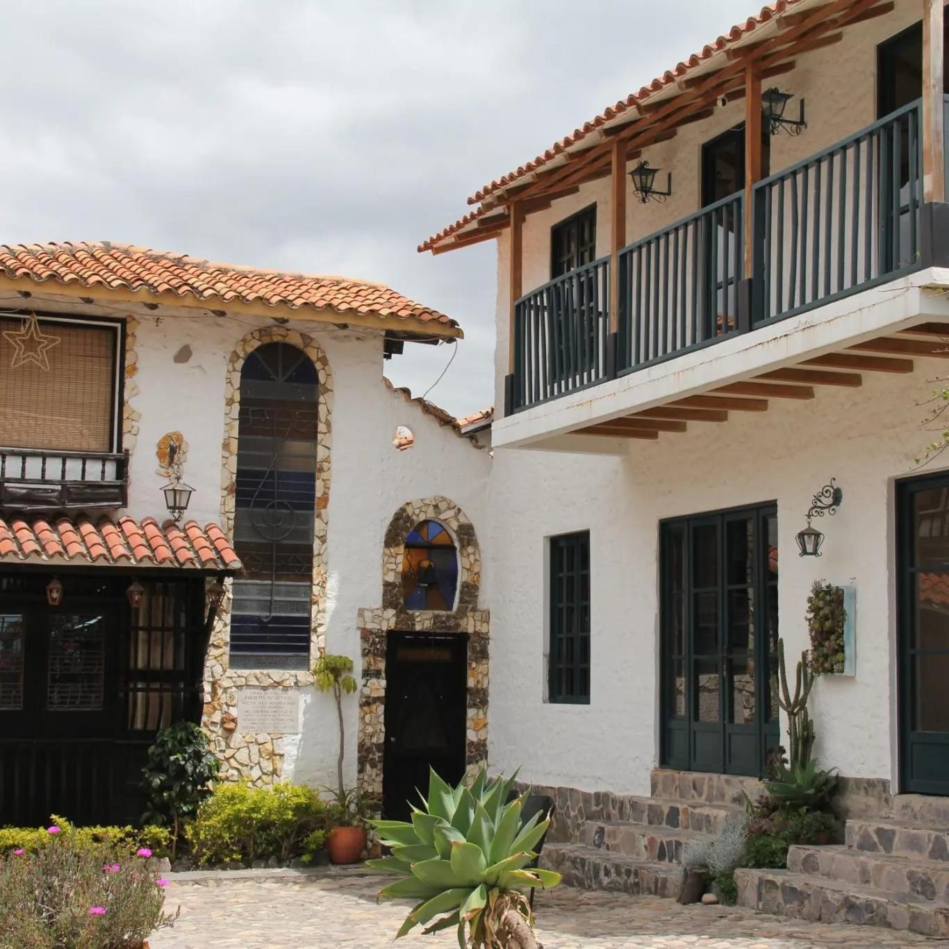 Hotel Los Geranios Duitama Buitenkant foto