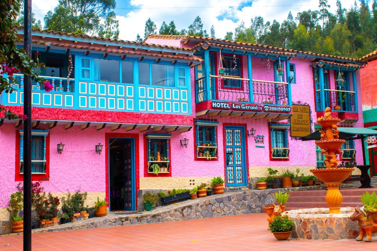Hotel Los Geranios Duitama Buitenkant foto
